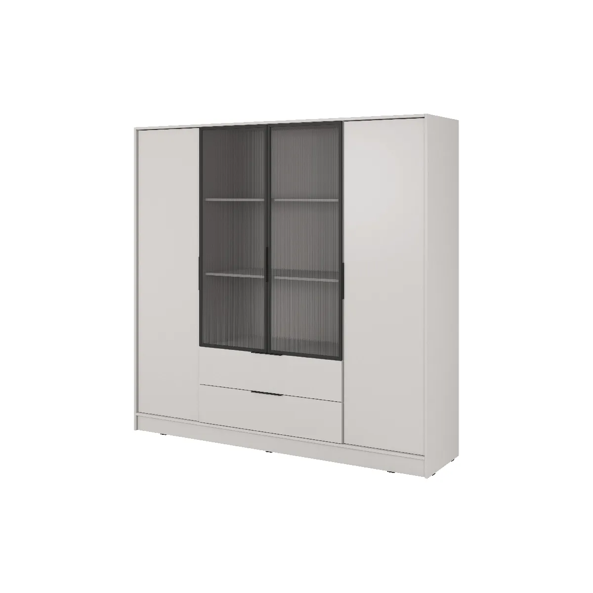 Armoire, cachemire, 206 x 200 x 51 cm