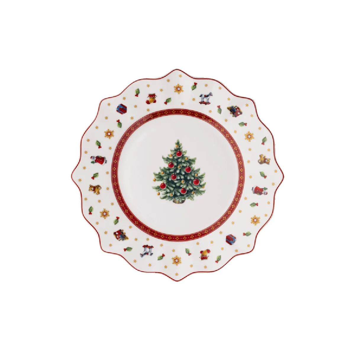 Assiette dessert - Villeroy & boch Porcelaine - Blanc - 24,4 cm