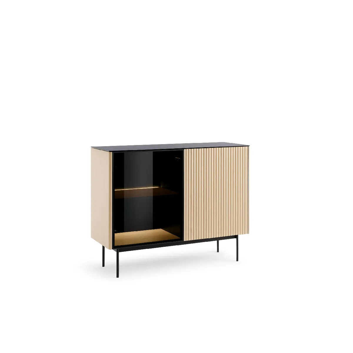 Buffet, chêne Vincenza, 107 x 84 x 39 cm