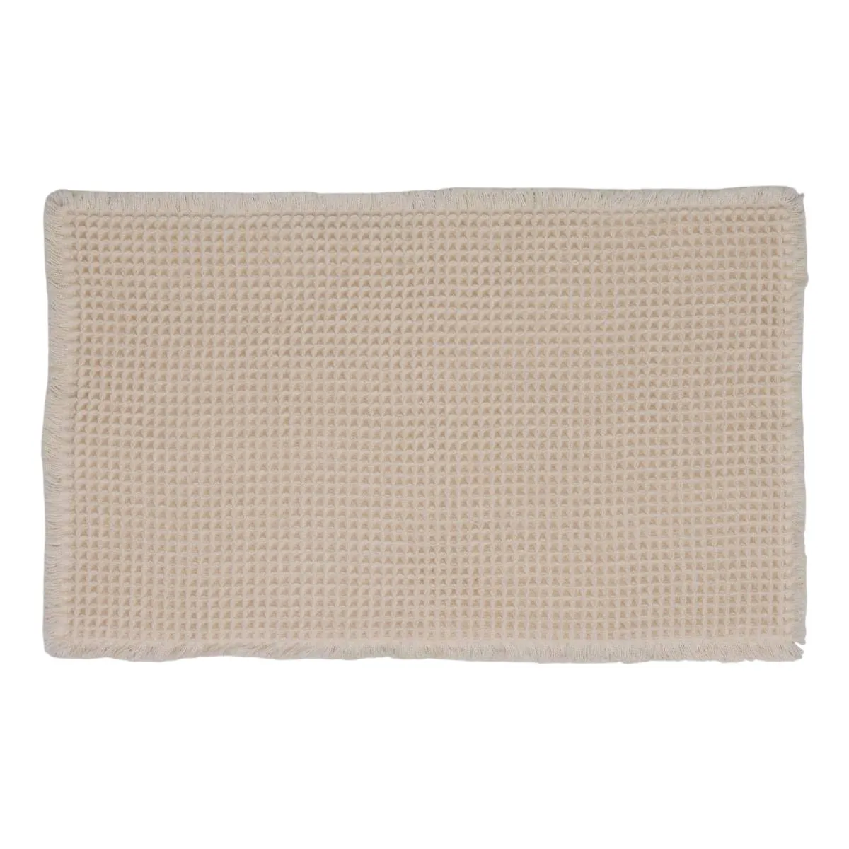 Tapis Waffle 80x50cm Beige - 5five