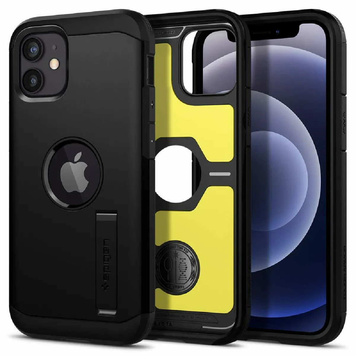 Spigen sgp Coque ACS01753 Apple iPhone 12 Mini - Noir