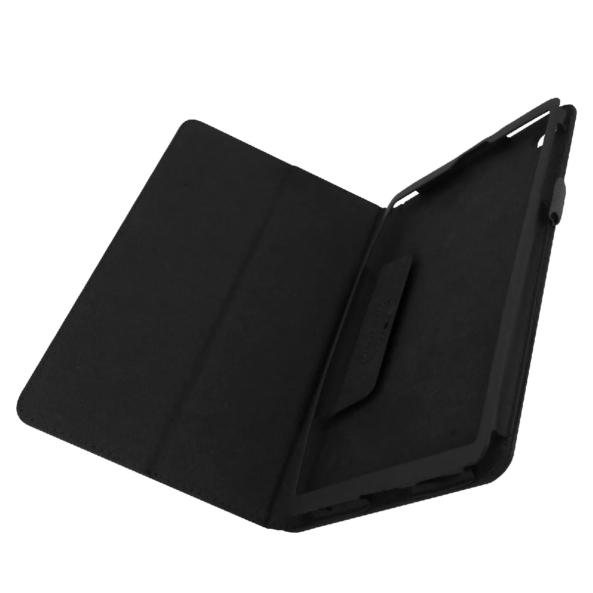 Étui Avizar Pour Samsung Galaxy Tab A7 Lite 8.7 Pouces Noir Simili Cuir
