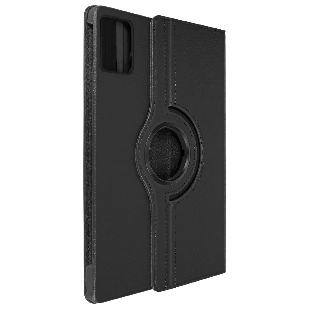 Étui Clapet Rotatif 360 Avizar Pour Lenovo Tab M11 11.0 Pouces Noir Simili Cuir