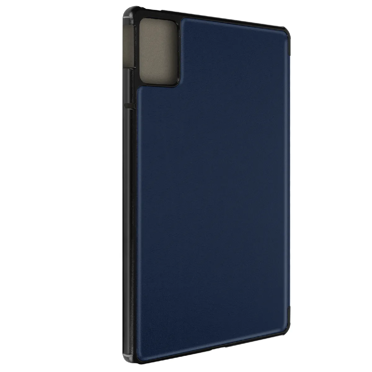Housse Trifold Avizar Pour Lenovo Tab M11 Support Multipositions Bleu Nuit Simili Cuir