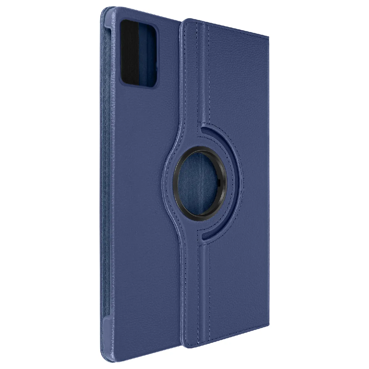 Étui Folio Avizar Pour Lenovo Tab M11 11.0" Rotatif 360 Bleu Nuit Simili Cuir