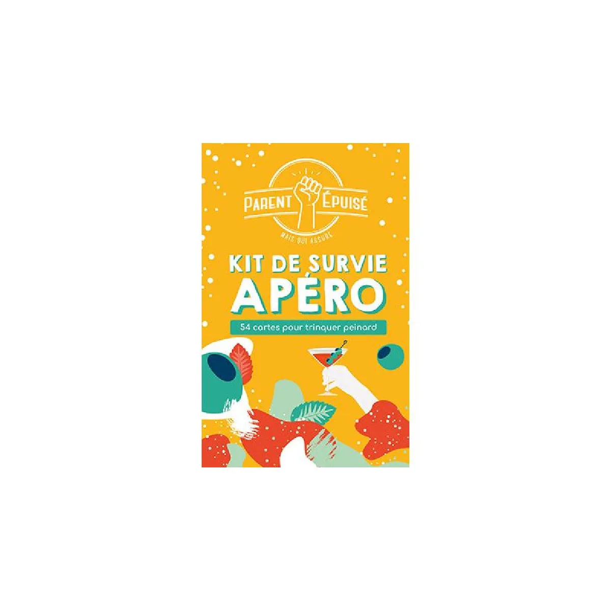 Parent Epuisé - Kit De Survie Apéro - Jeux De Société En Famille