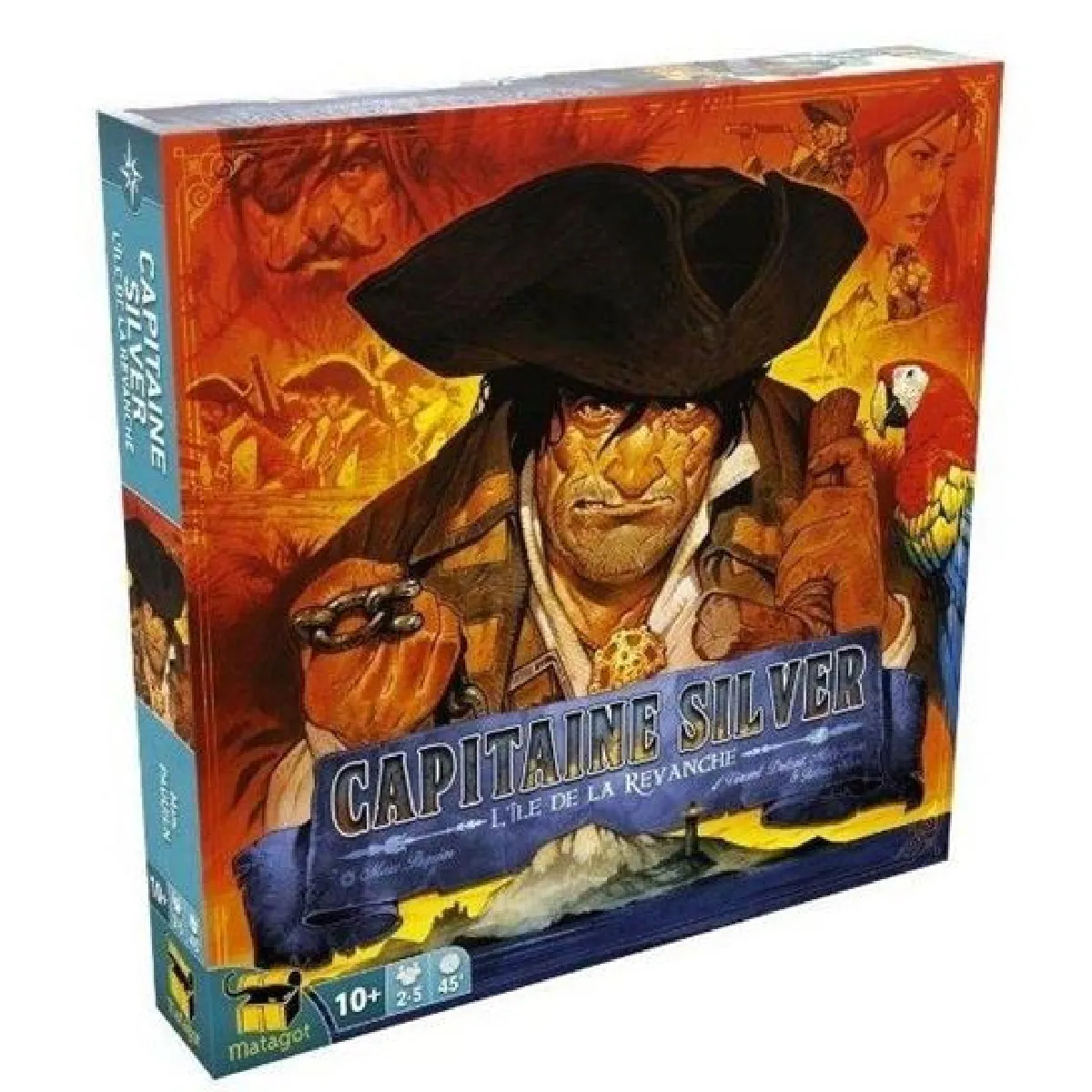 Jeu De Stratégie Matagot Capitaine Silver L'île De La Revanche