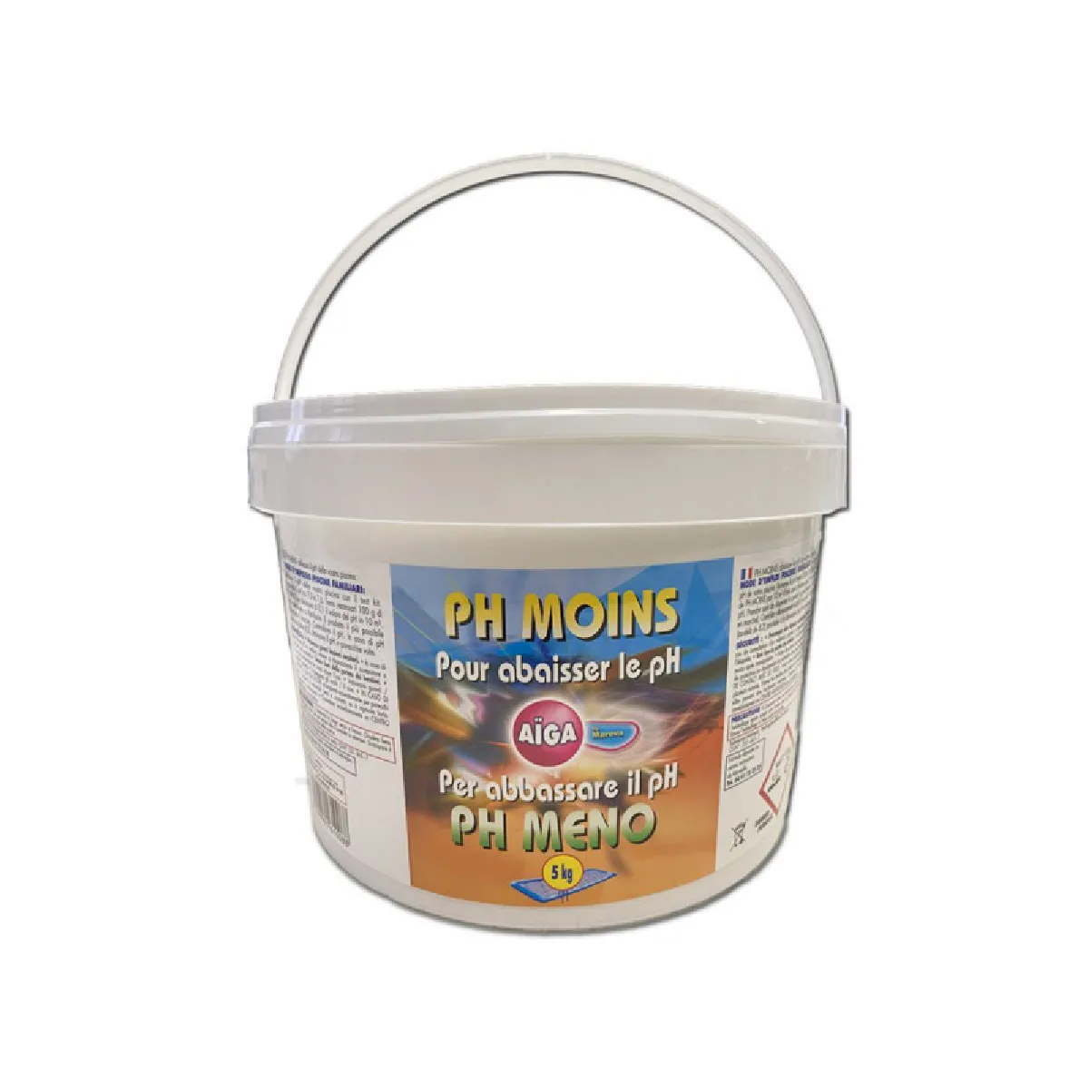 Réducteur De Ph Aiga Mareva Pour Piscine - 5kg - 161008u