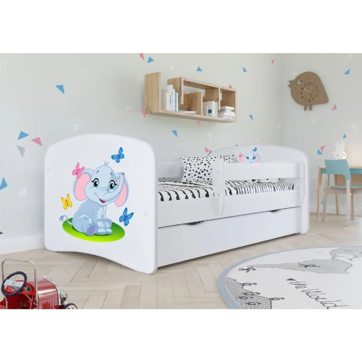 Lit bébé Éléphant Babydreams - Rose