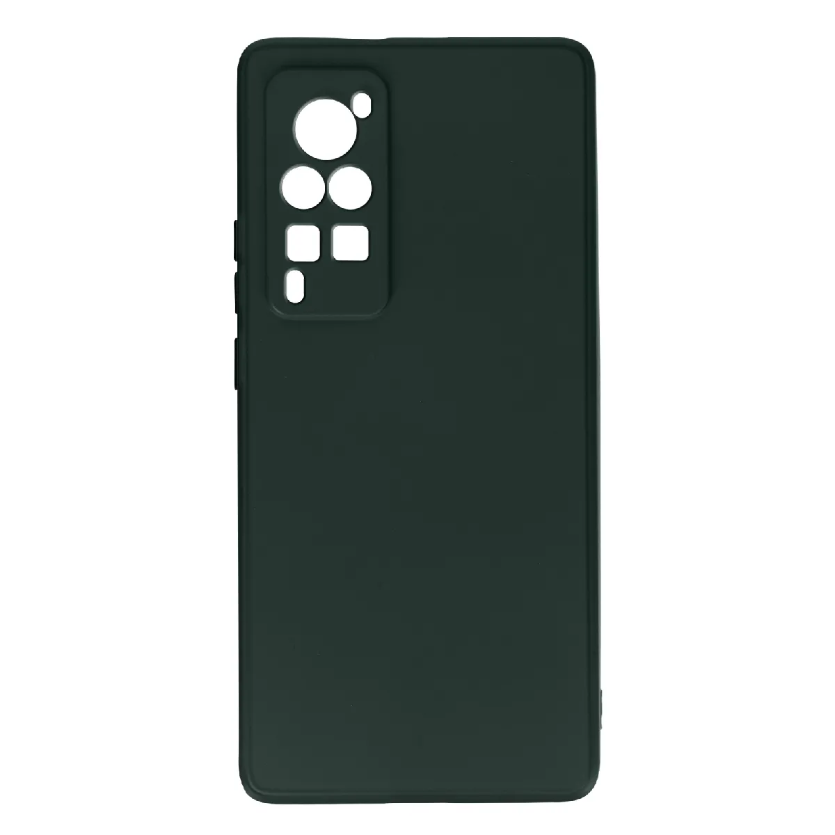 Coque Pour Vivo X60 Pro Silicone Souple Finition Soft Touch Fine Vert