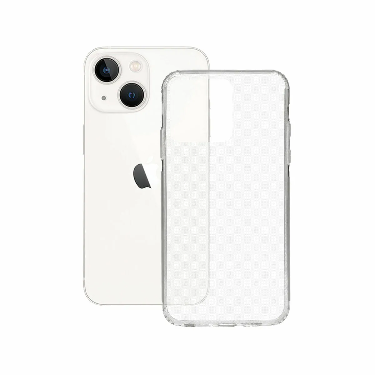 Ksix B0ip002tp00 Coque De Protection Pour Téléphones Portables Transparent