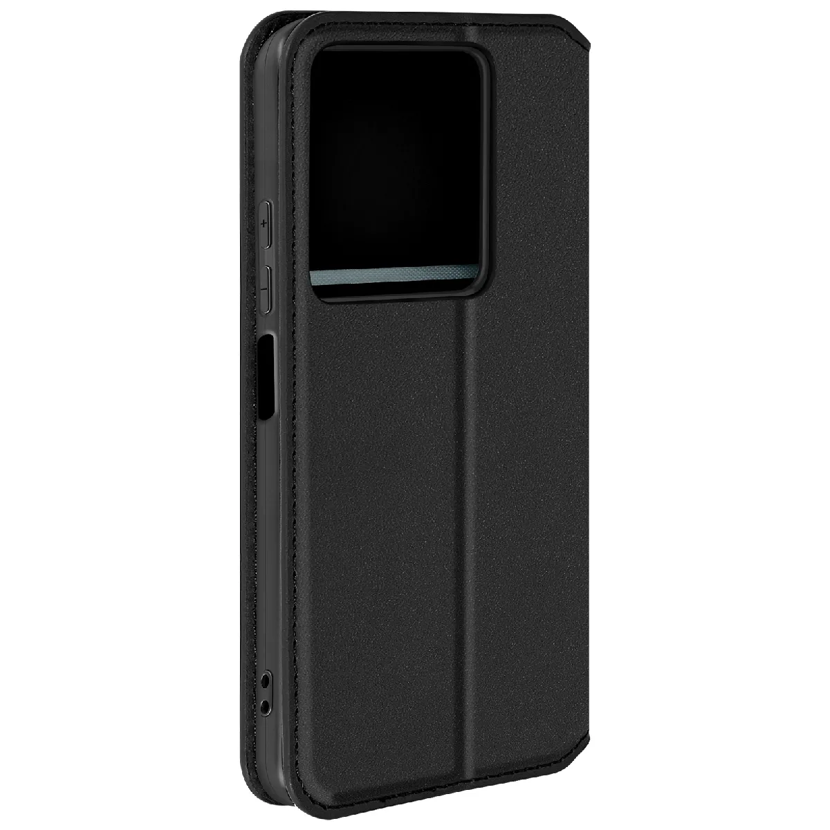 Étui Pour Xiaomi Redmi Note 13 5g Porte-carte Support Vidéo Noir