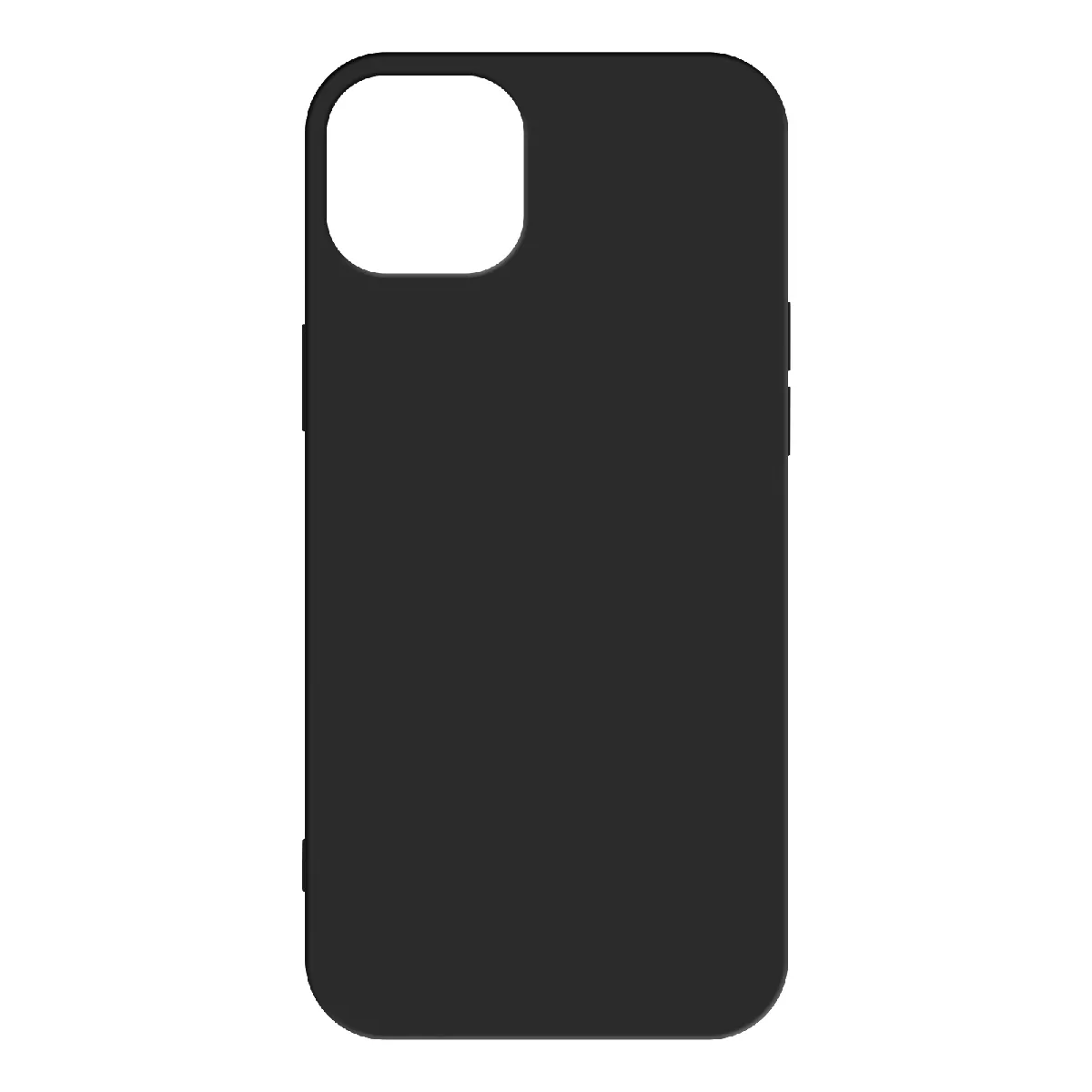 Coque Pour Iphone 14 Plus Résistante Silicone Gel Souple Flexible Fine Légère Noir