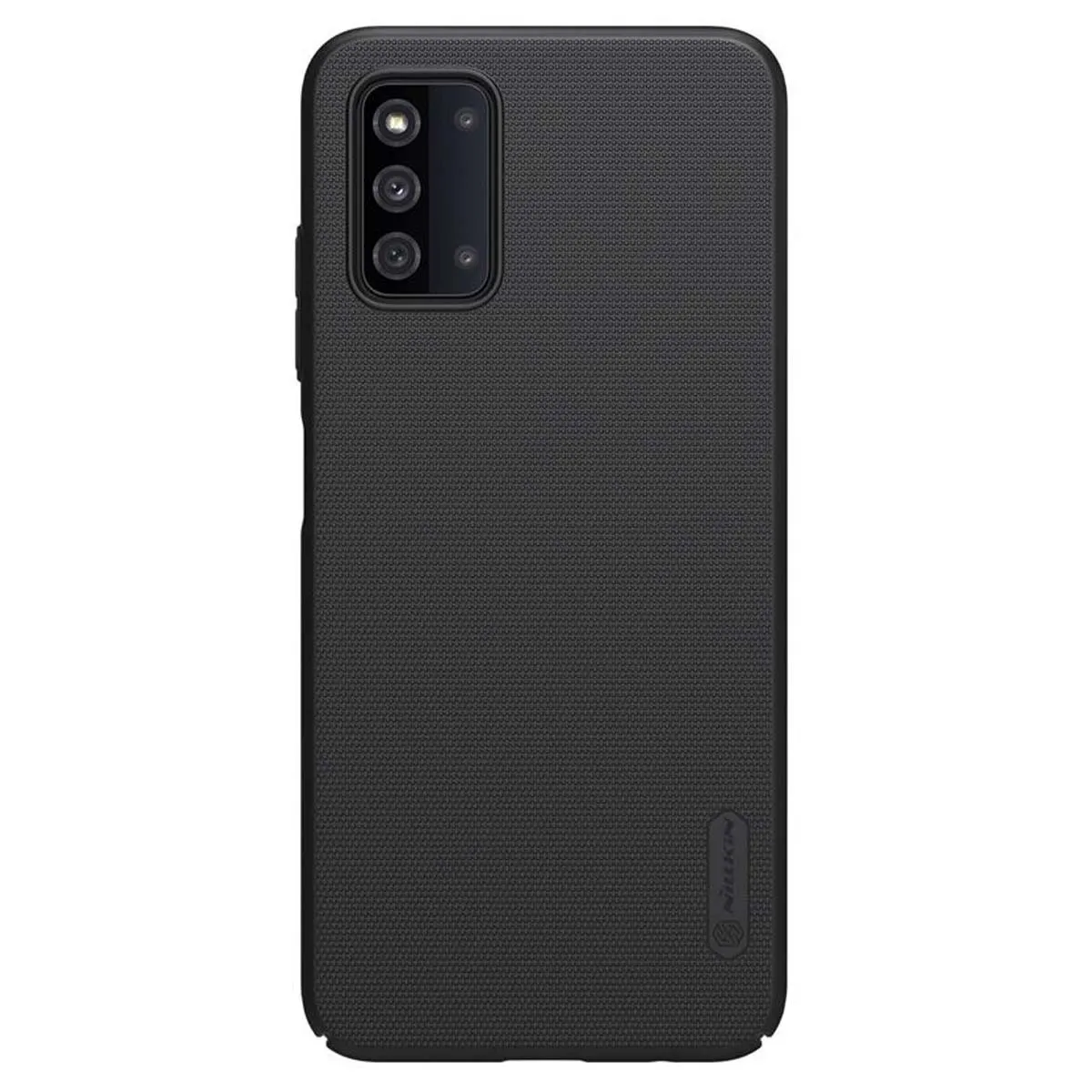 Coque Pour Galaxy F52 5g Série Super Frosted Shield Compatible Chargement Qi Noir Nillkin