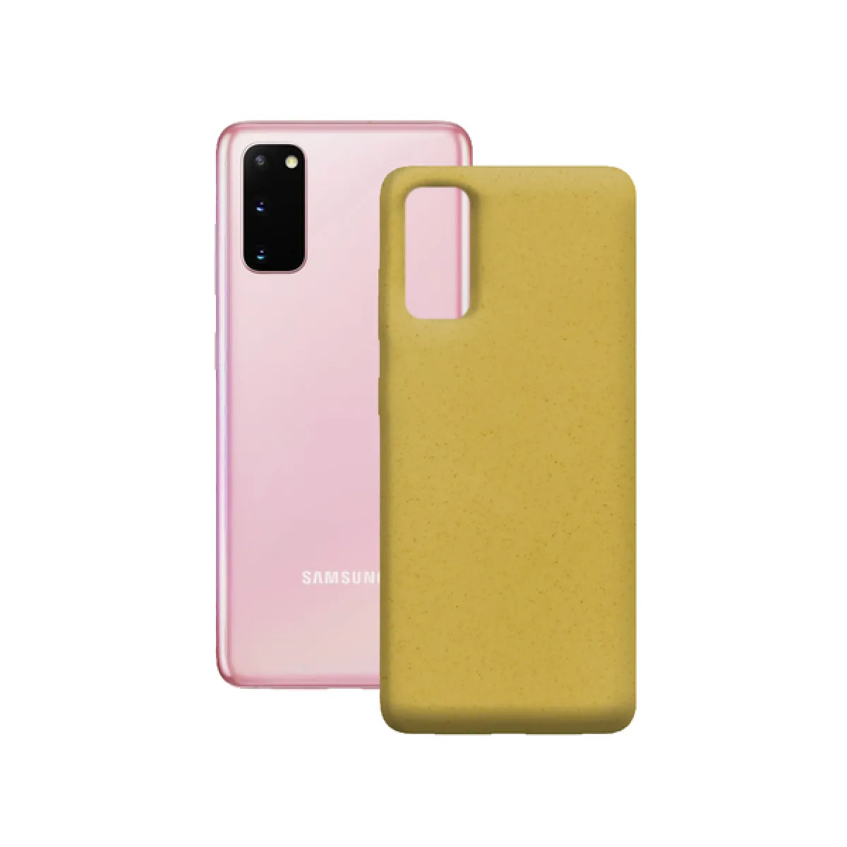 Ksix B8647eco03 Coque De Protection Pour Téléphones Portables Jaune