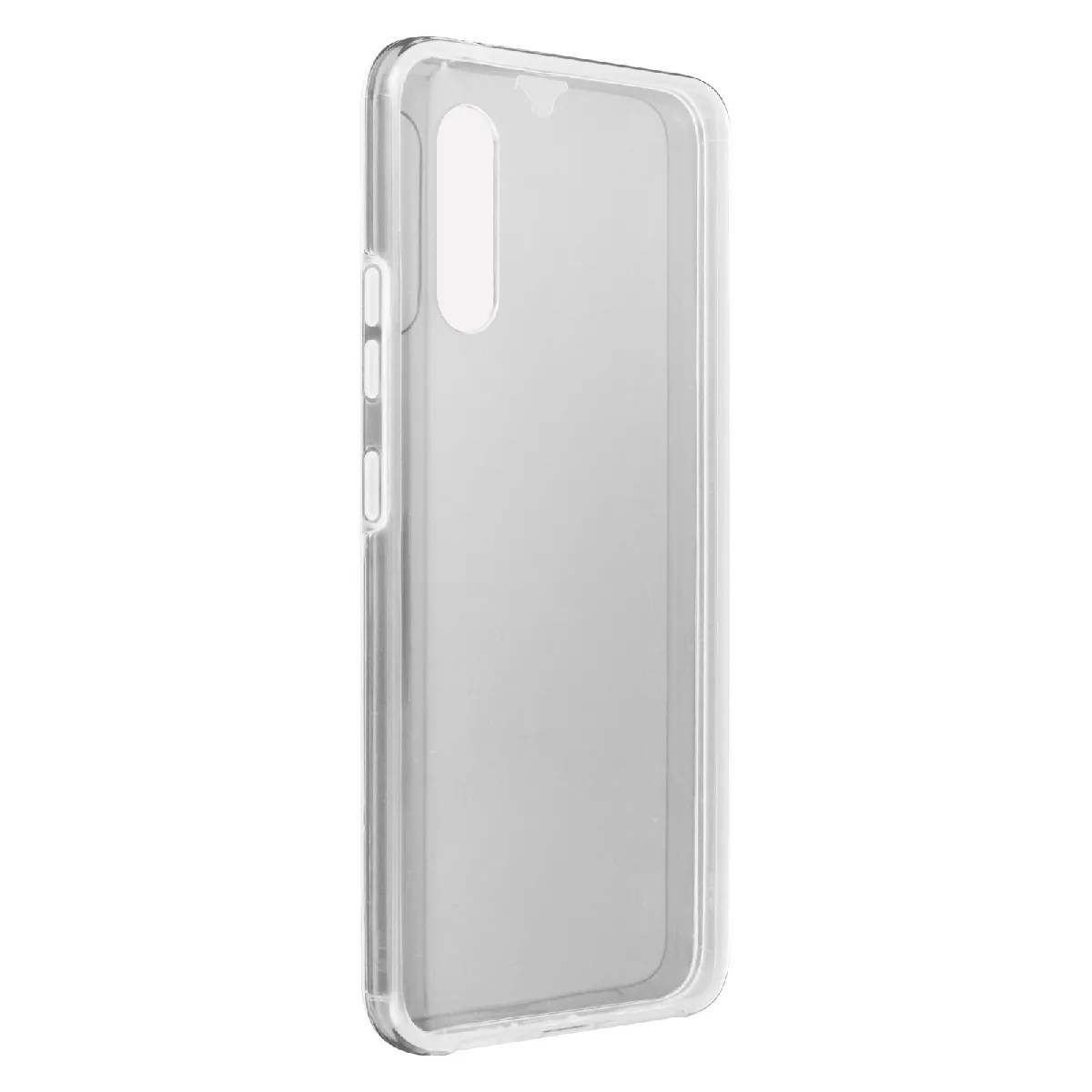 Coque Samsung Galaxy A90 5g Protection Arrière Rigide Avant Souple Transparent
