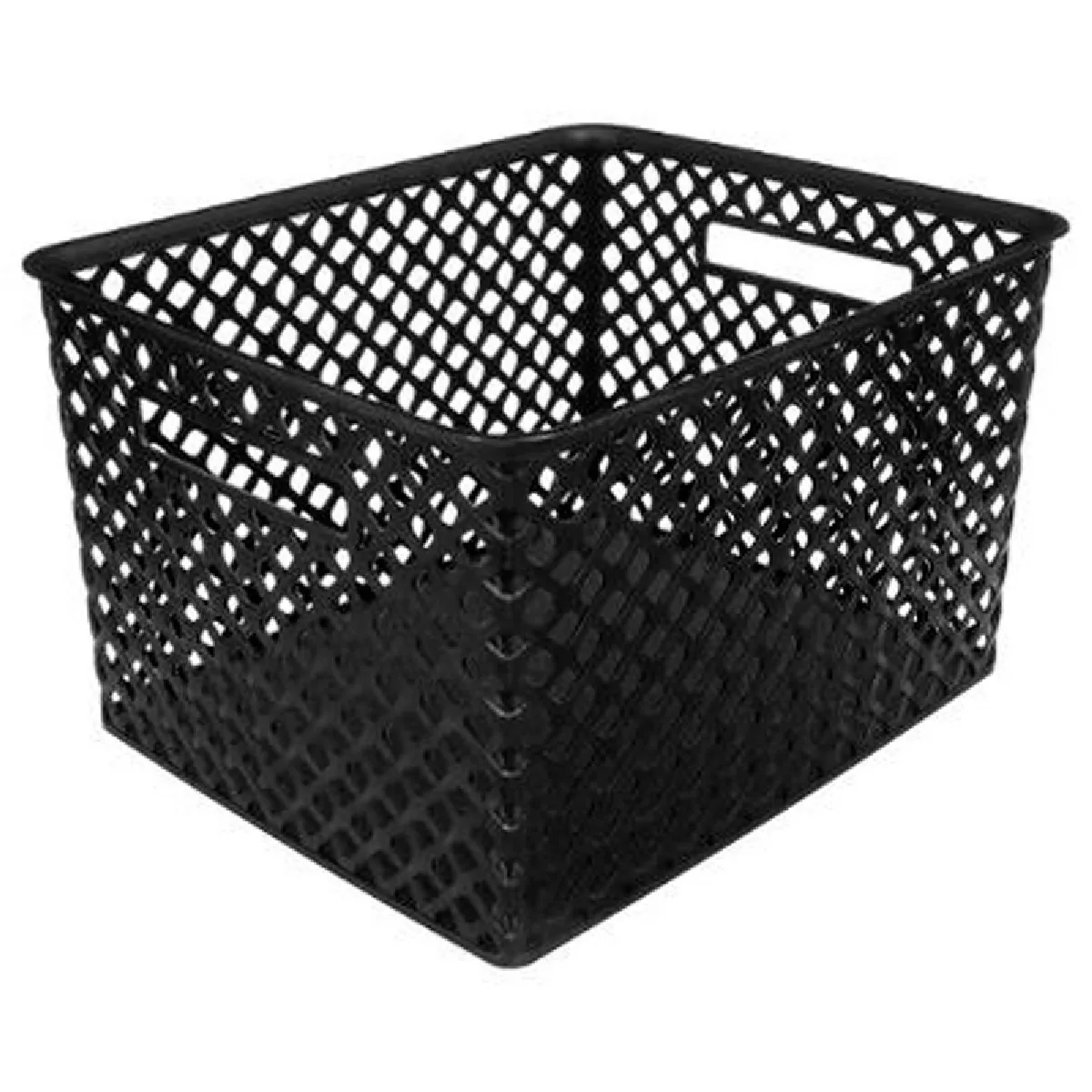 Panier En Plastique 19l "folk" Noir - 5five