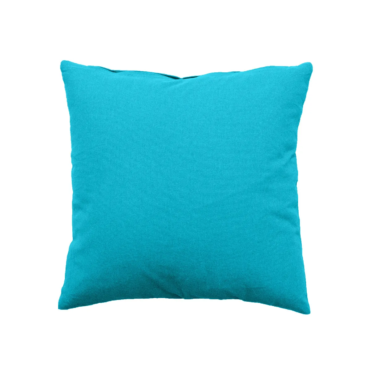 Coussin Uni Effet Bachette Déhoussable - 40 X 40 Cm