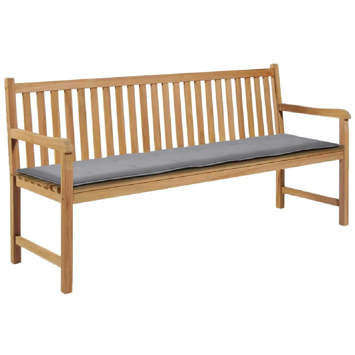 Coussin De Banc De Jardin Gris 180 X 50 X 3 Cm Dec021557