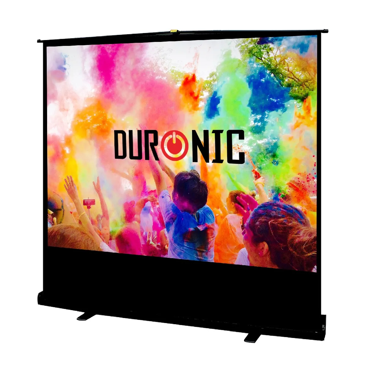 Ecran De Projection De 80 Pouces 163 X 122cm Toile Pour Vidéoprojecteur De 203cm Home Cinema Tv Duronic Fps80 4:3