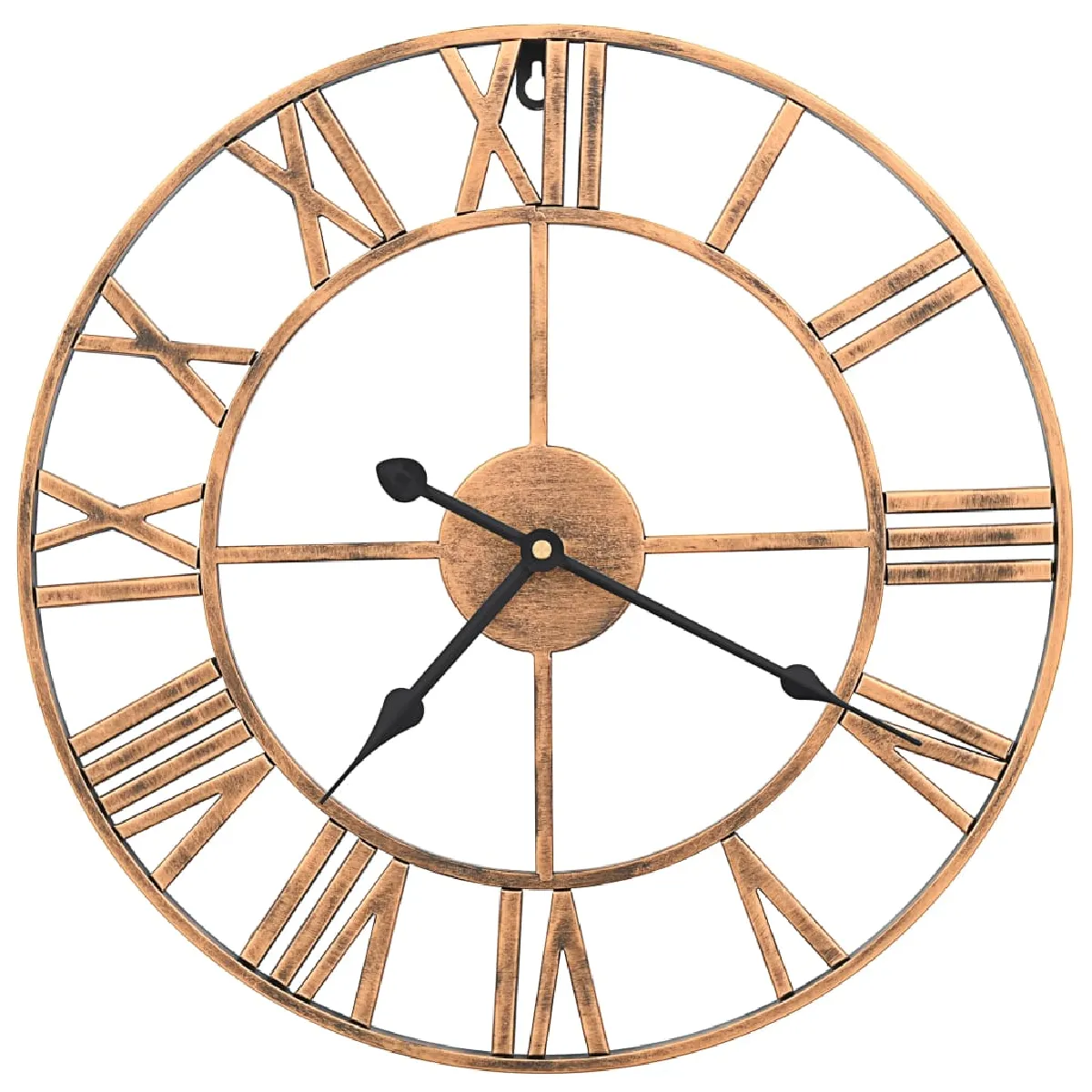 Horloge Murale Métal 40 Cm Doré Dec022220