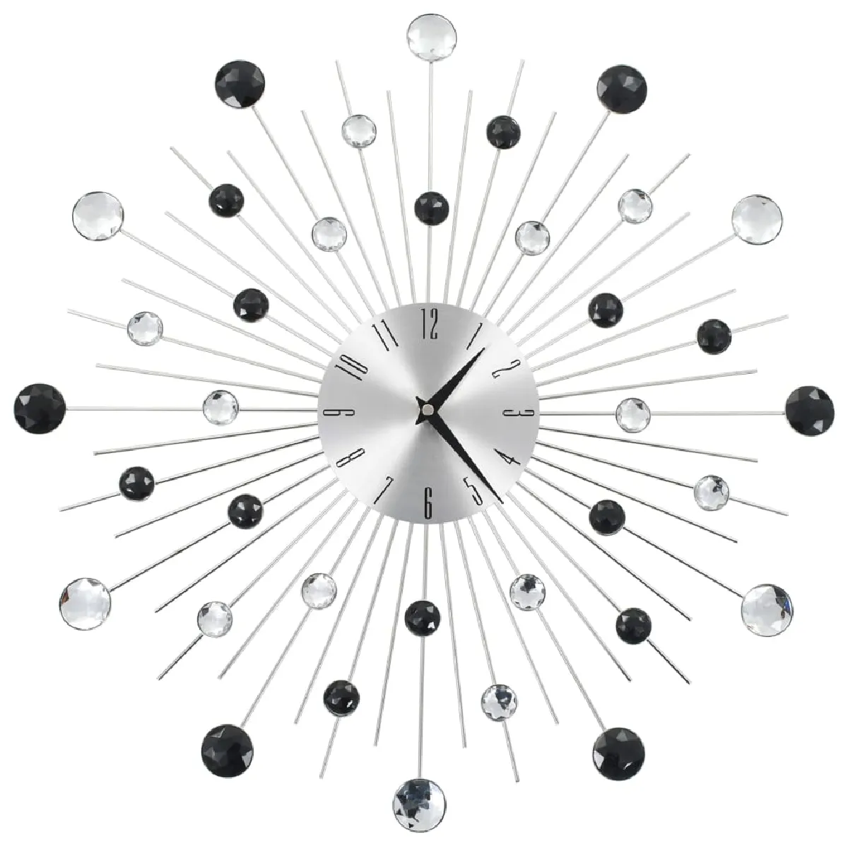 Horloge Murale Avec Mouvement À Quartz Design Moderne 50 Cm Dec022272