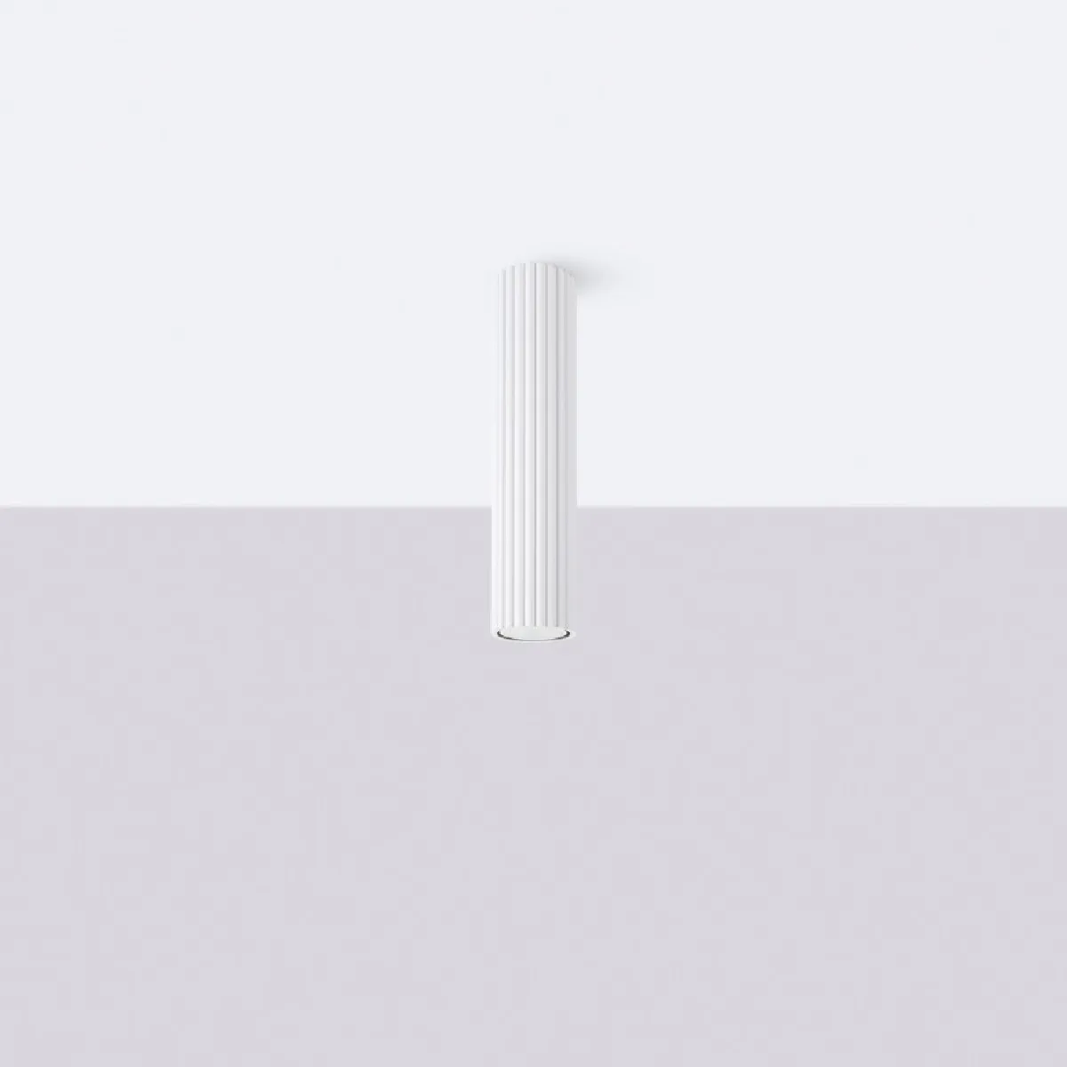 Plafonnier Elaen 30 blanc 30 x 6.5 x 6.5( h x l x P en cm )