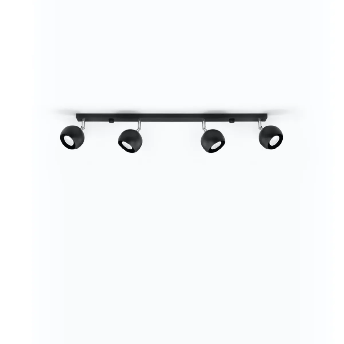 Plafonnier Veraiar 4L noir 16 x 80 x 10( h x l x P en cm )