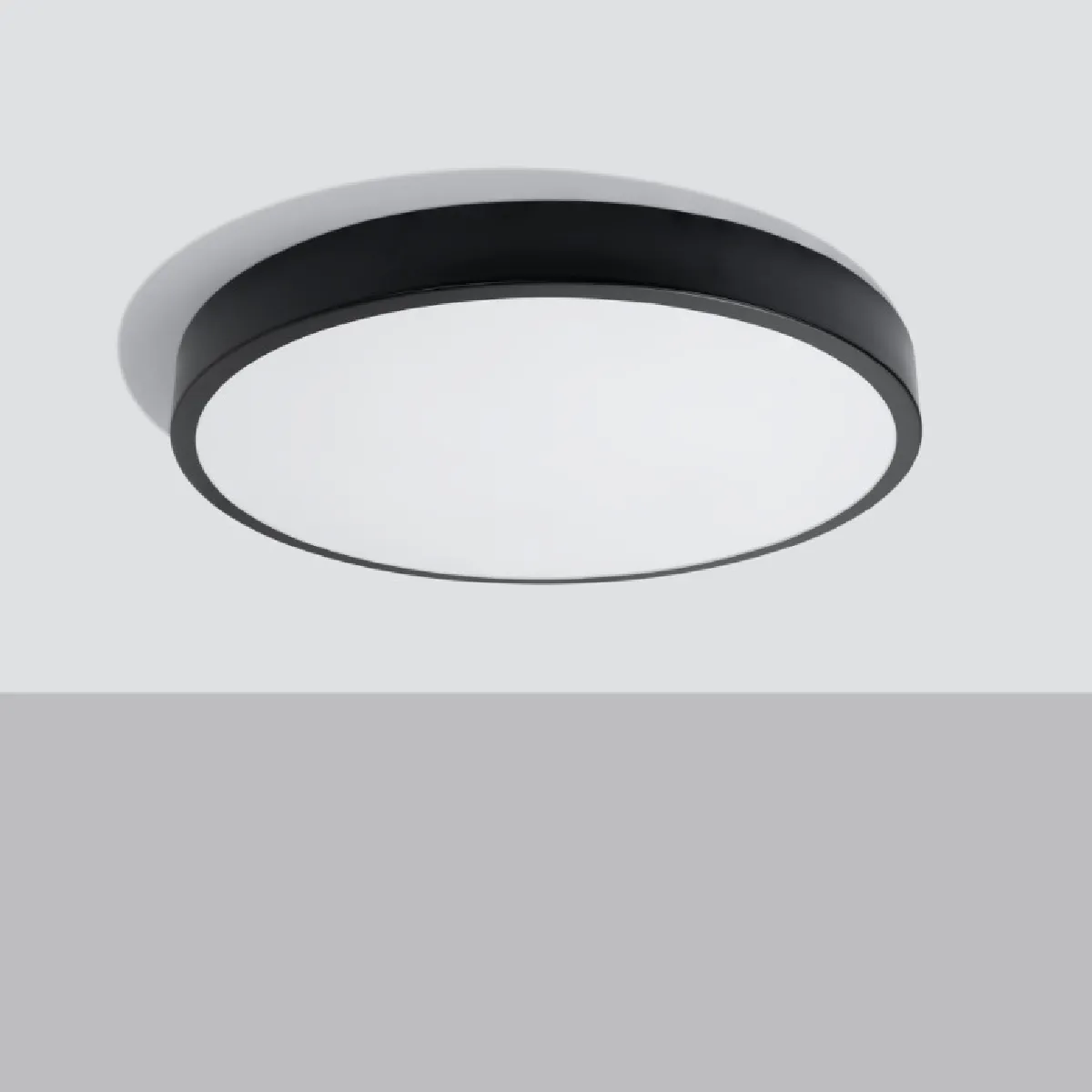 Plafonnier Elaar 60 noir LED 3000 6 x 60 x 60( h x l x P en cm )