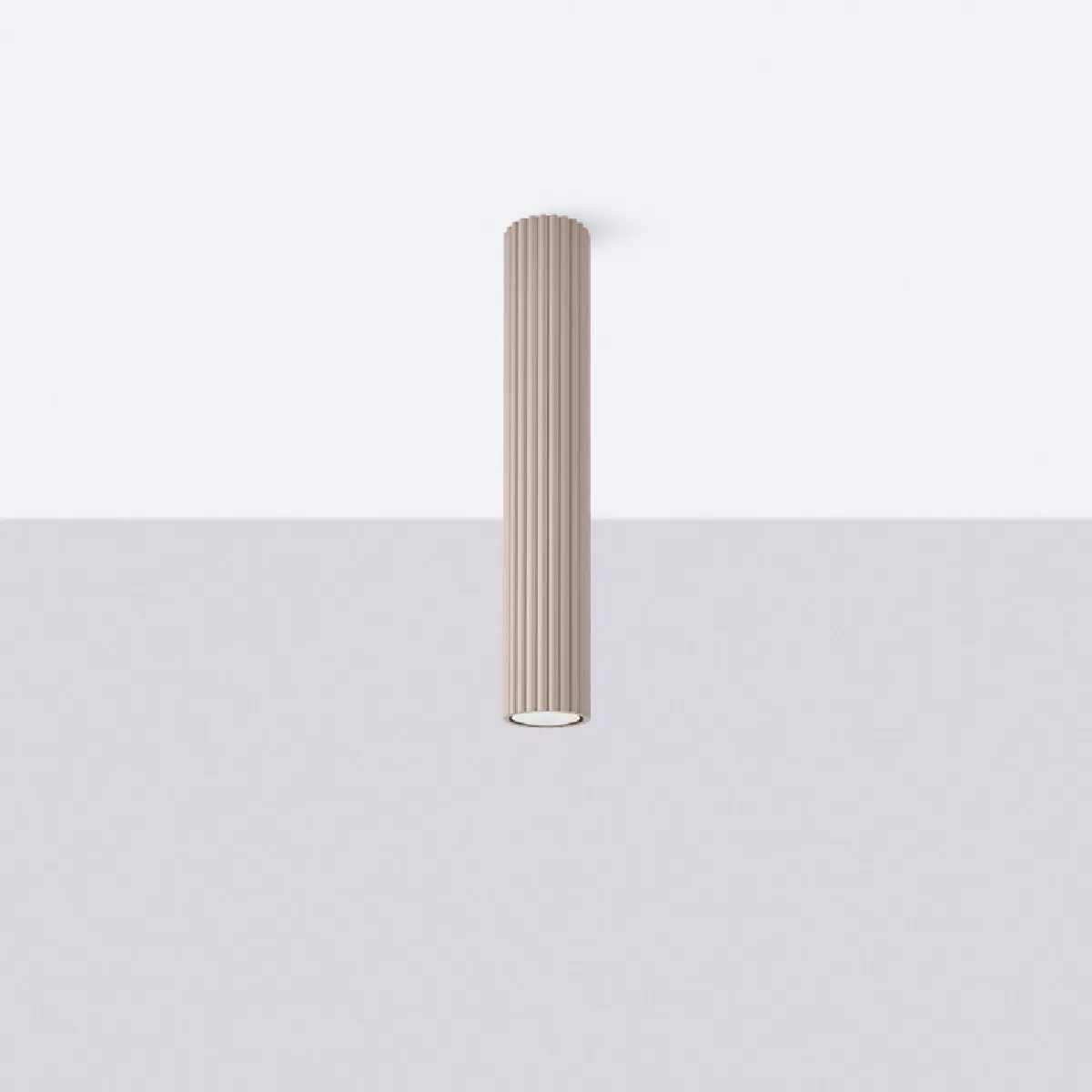Plafonnier Elaen 40 taupe 40 x 6.5 x 6.5( h x l x P en cm )
