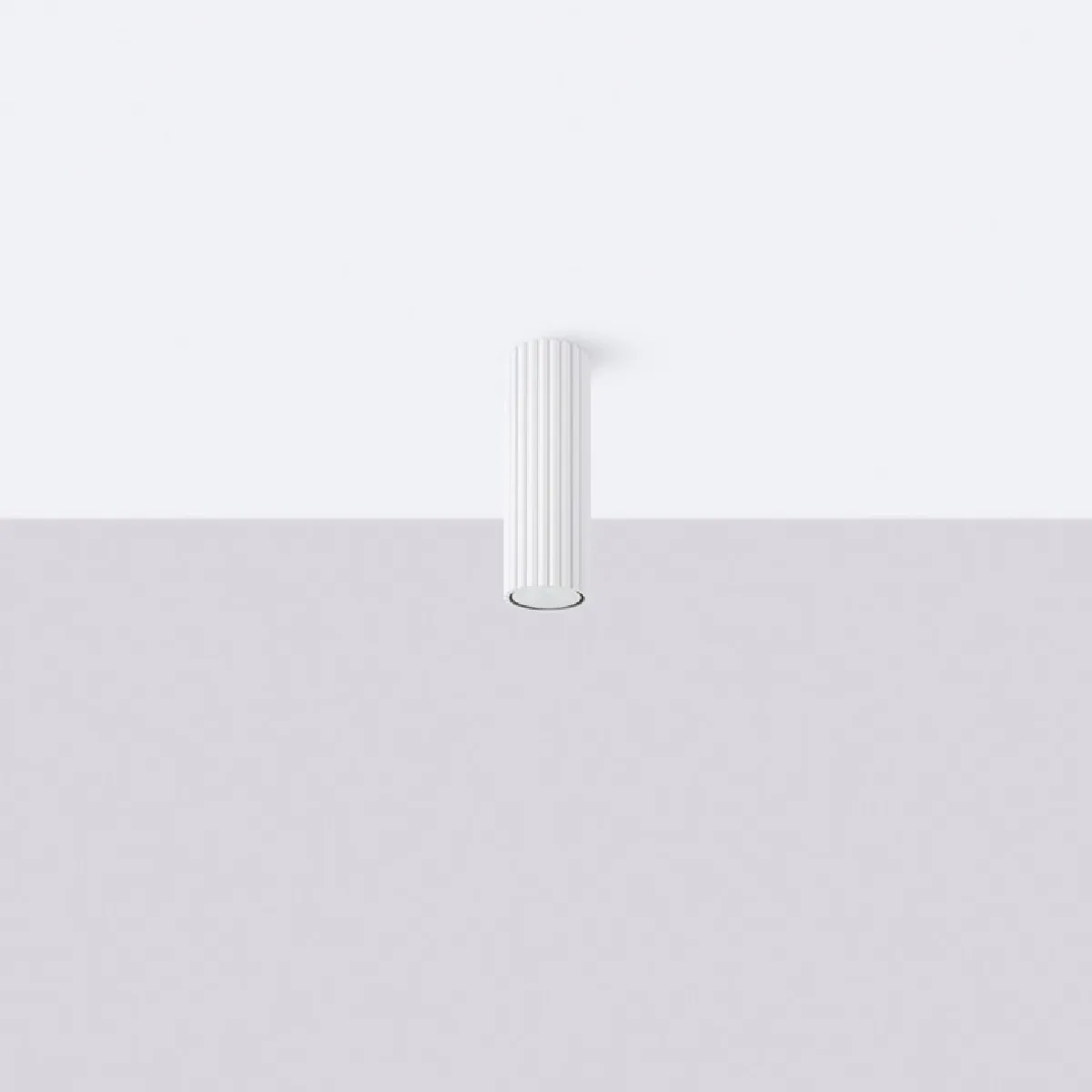 Plafonnier Elaen 20 blanc 20 x 6.5 x 6.5( h x l x P en cm )