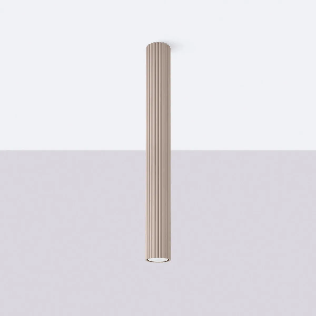 Plafonnier Elaen 60 taupe 60 x 6.5 x 6.5( h x l x P en cm )