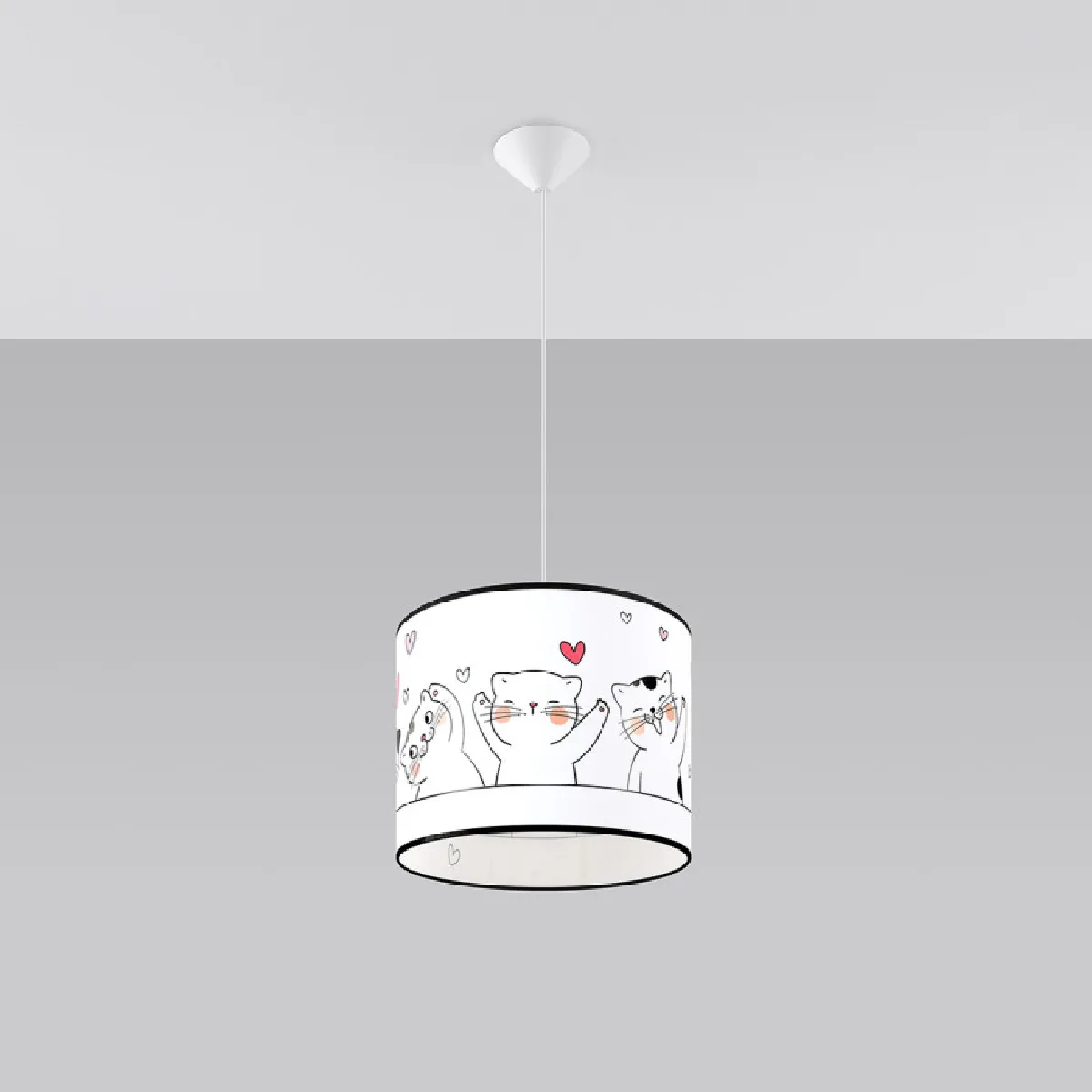 Lampe suspendue Veraoys 30 95 x 30 x 30( h x l x P en cm )