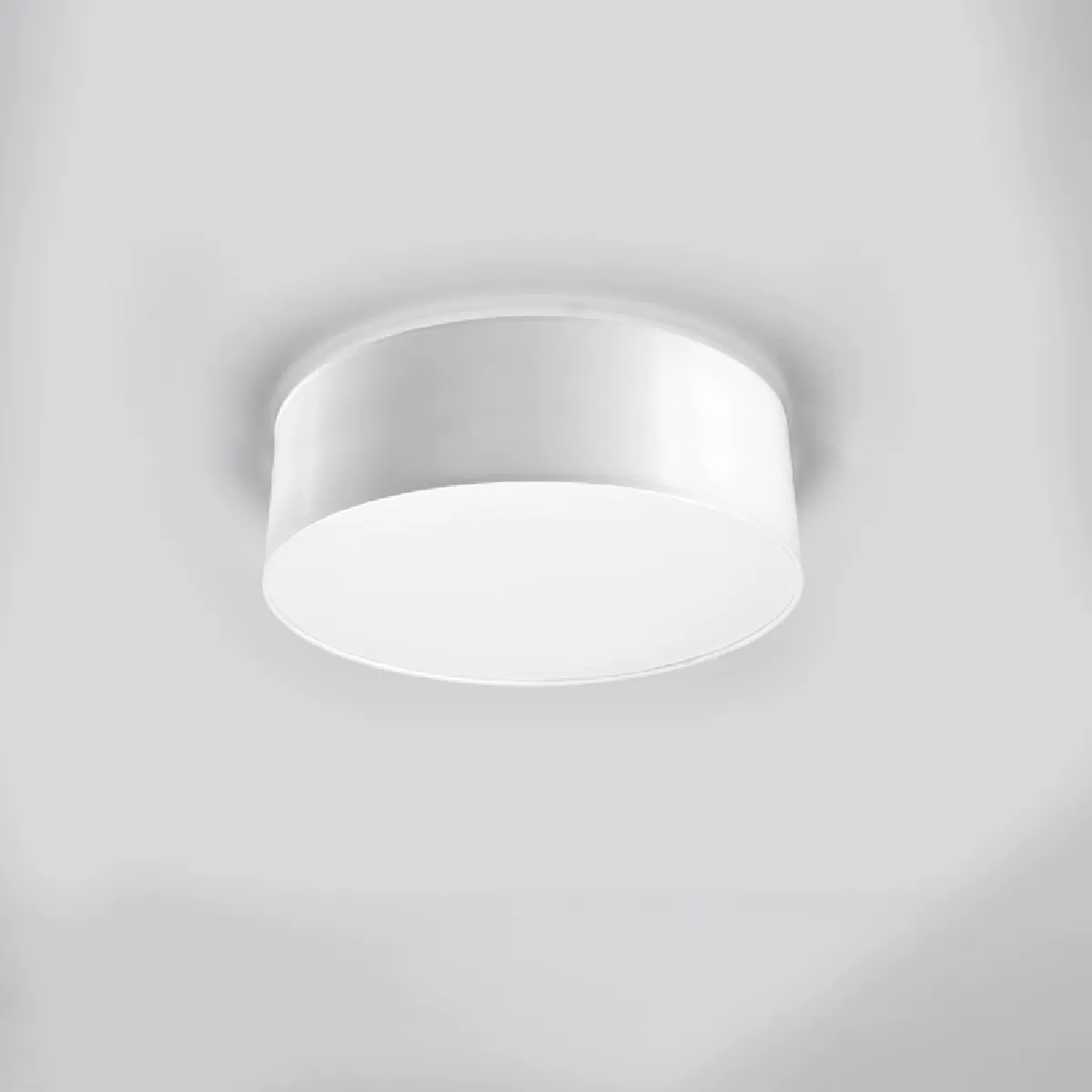Plafonnier Lumiala blanc 11 x 25 x 25( h x l x P en cm )