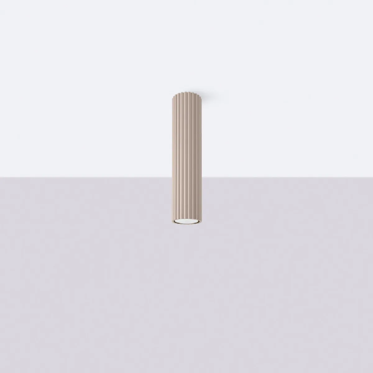 Plafonnier Elaen 30 taupe 30 x 6.5 x 6.5( h x l x P en cm )