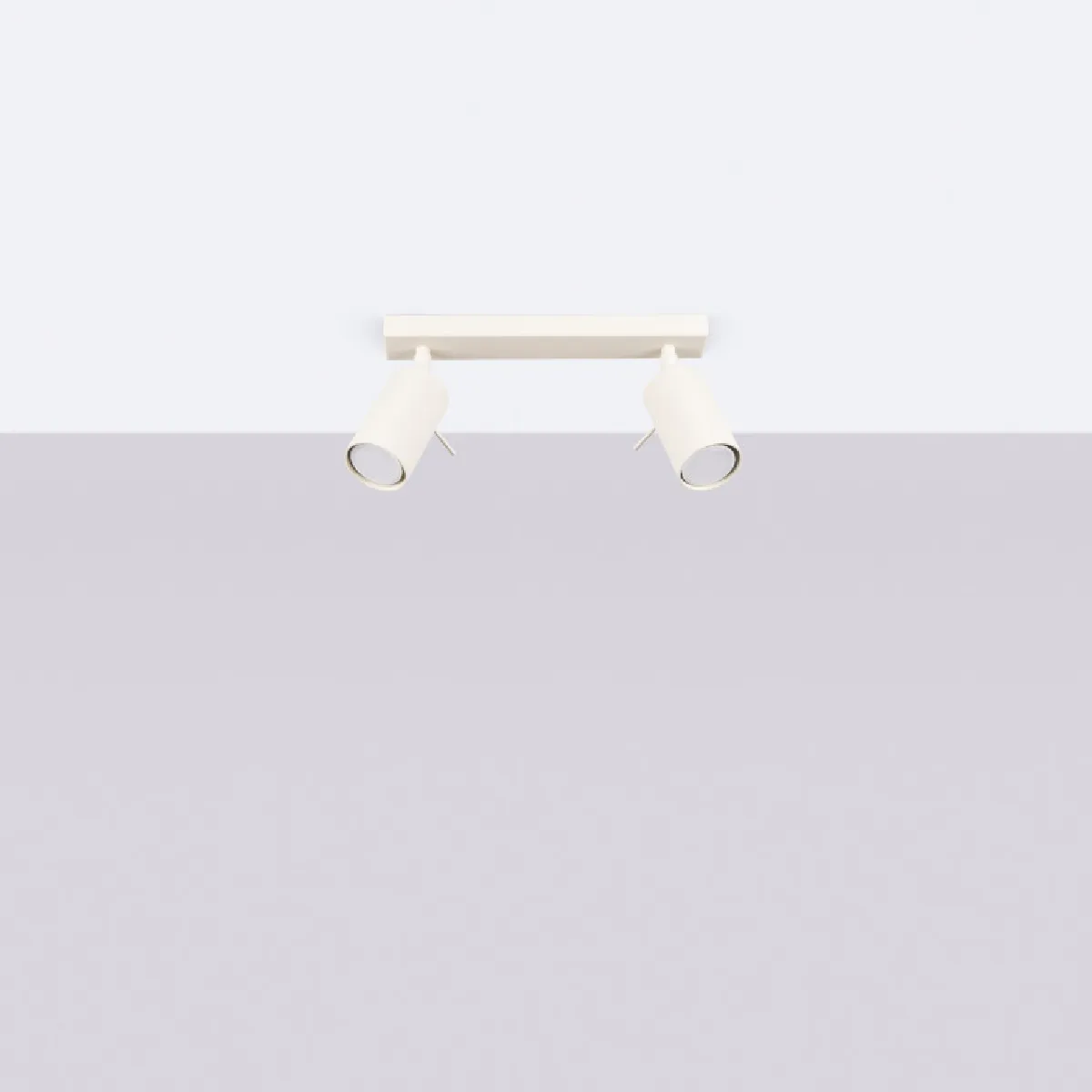 Plafonnier Veraaeen 2 beige 17 x 30 x 6( h x l x P en cm )