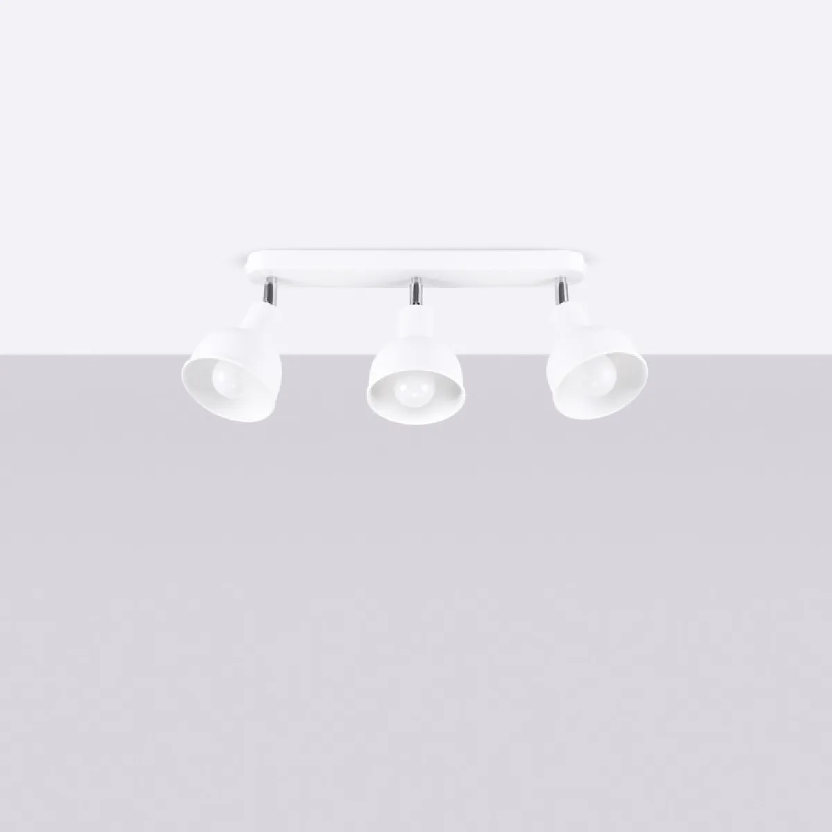 Plafonnier Aureyla 3 blanc 18.5 x 59 x 24( h x l x P en cm )