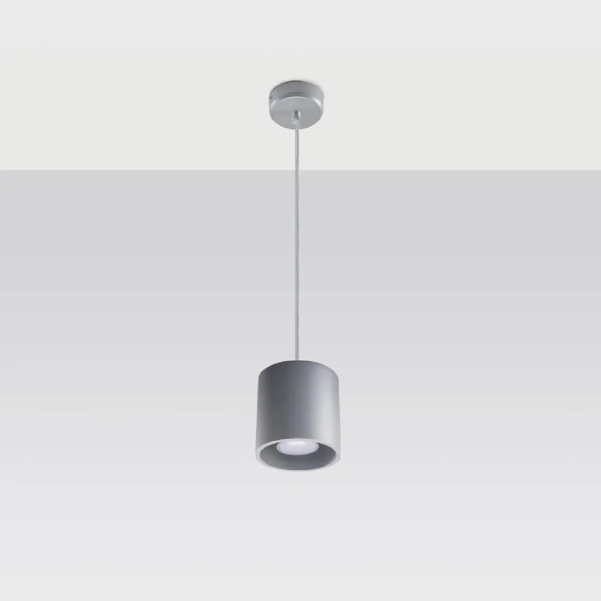 Lampe suspendue Lineaoon 1 gris 110 x 10 x 10( h x l x P en cm )