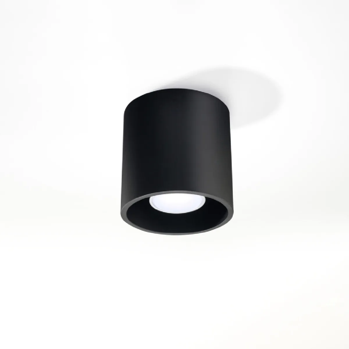 Plafonnier Lineaoon 1 noir 10 x 10 x 10( h x l x P en cm )
