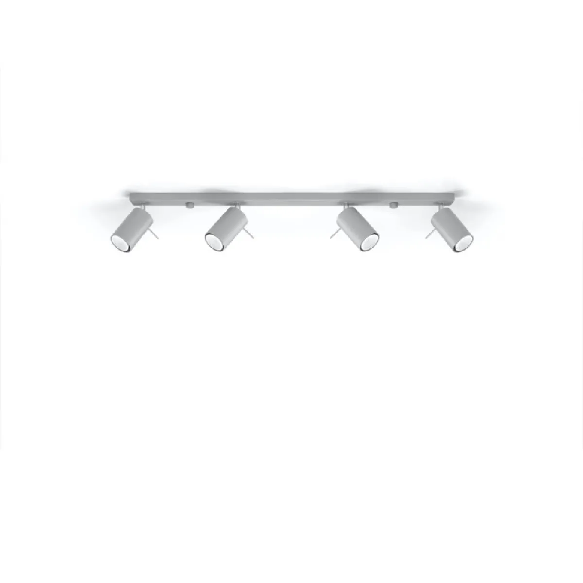 Plafonnier Veraaeen 4L gris 16 x 80 x 6( h x l x P en cm )