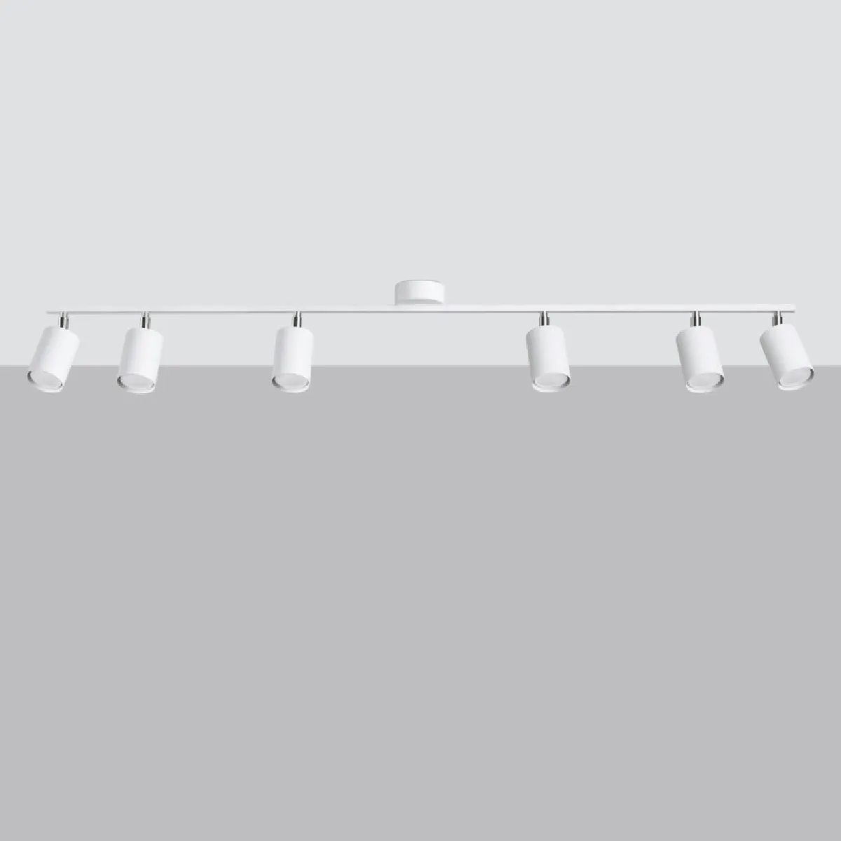 Plafonnier Noraera 6L blanc 20 x 135 x 24( h x l x P en cm )