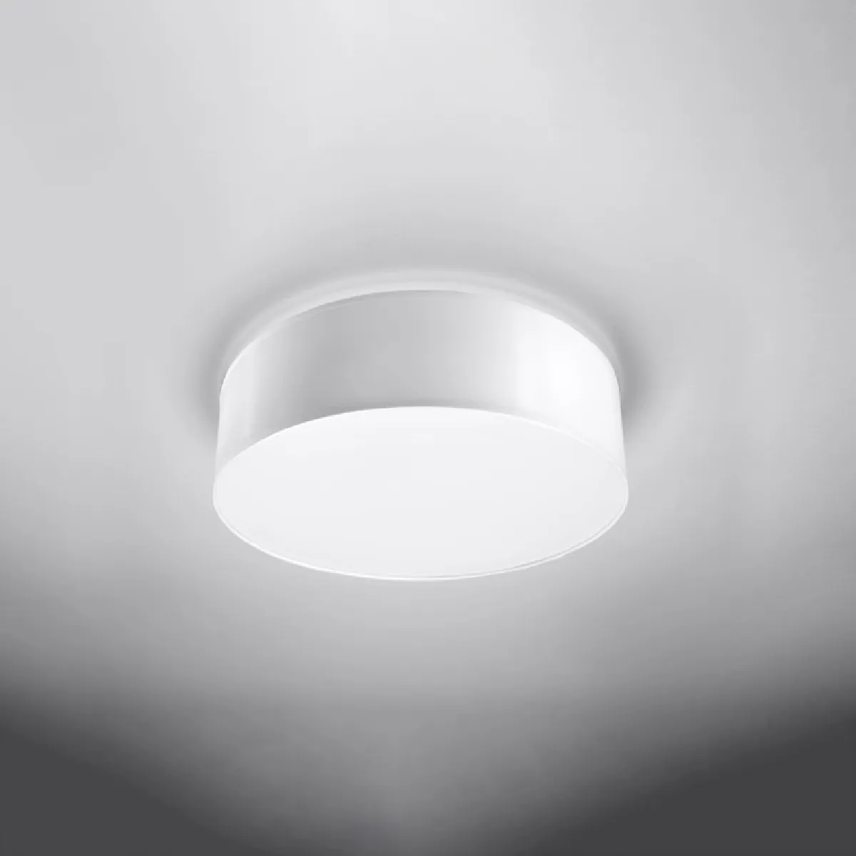 Plafonnier Lumiala 35 blanc 11 x 35 x 35( h x l x P en cm )
