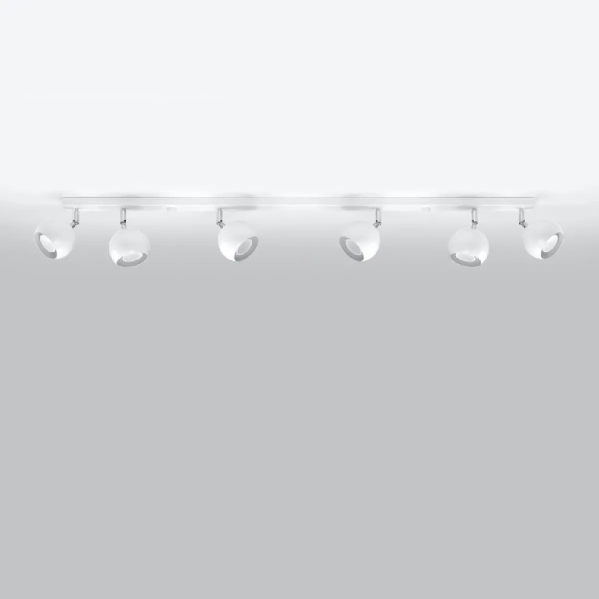 Plafonnier Veraiar 6L blanc 16 x 118 x 10( h x l x P en cm )