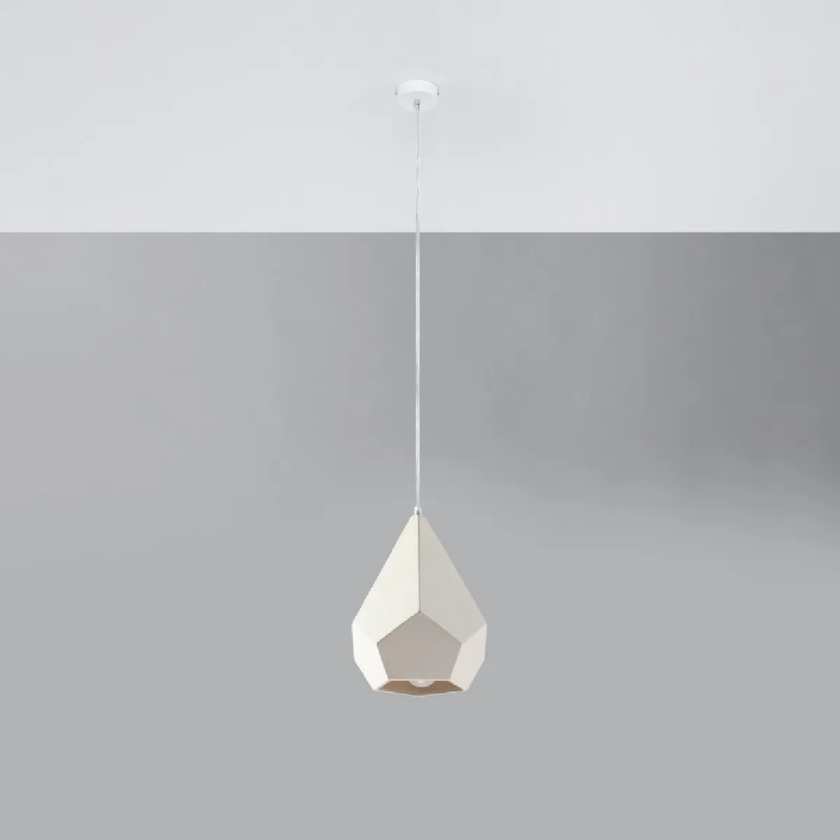 Lampe pendante en céramique Elyna 135 x 25 x 25( h x l x P en cm )