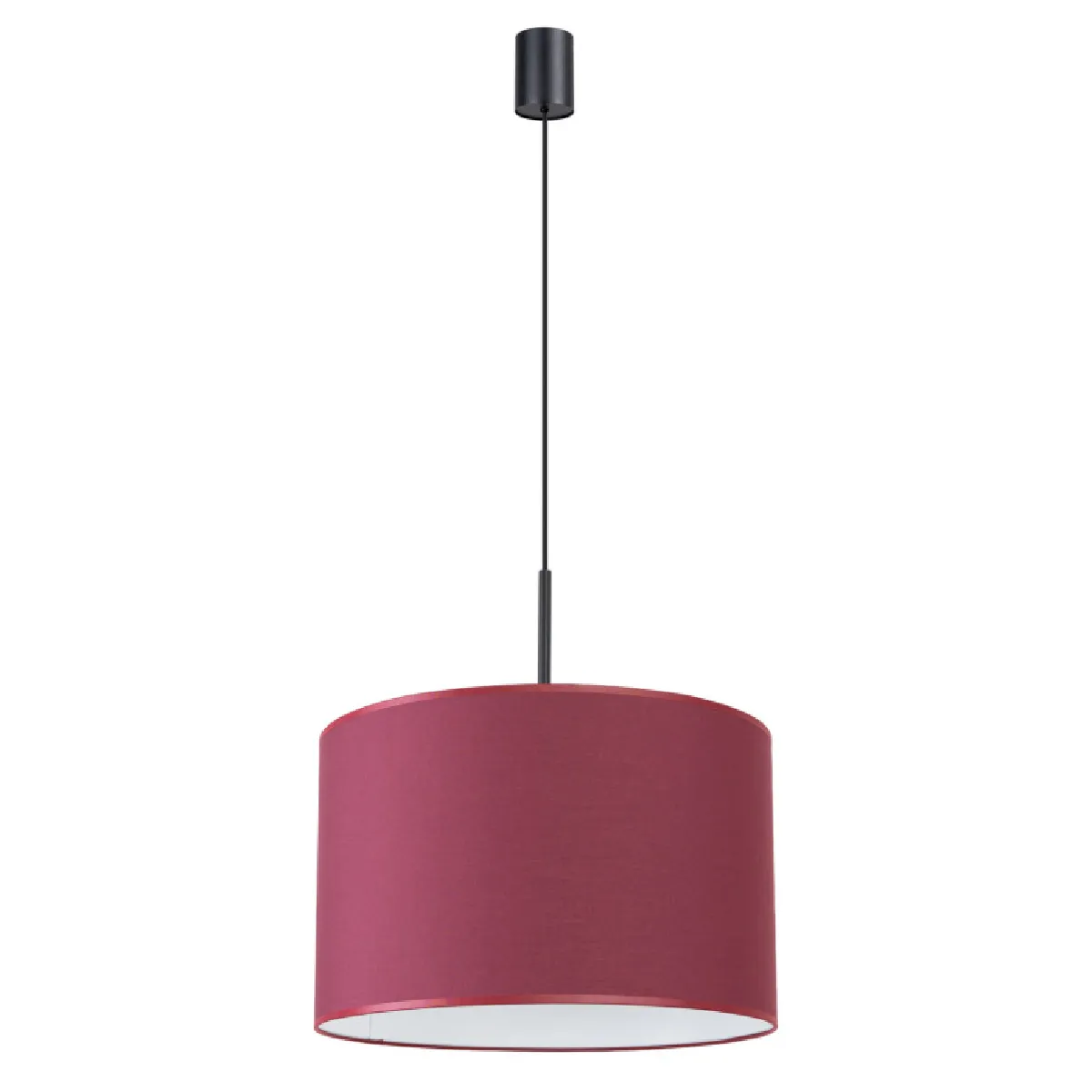 Lampe pendante NEVIA bordeaux 137 x 40 x 40( h x l x P en cm )