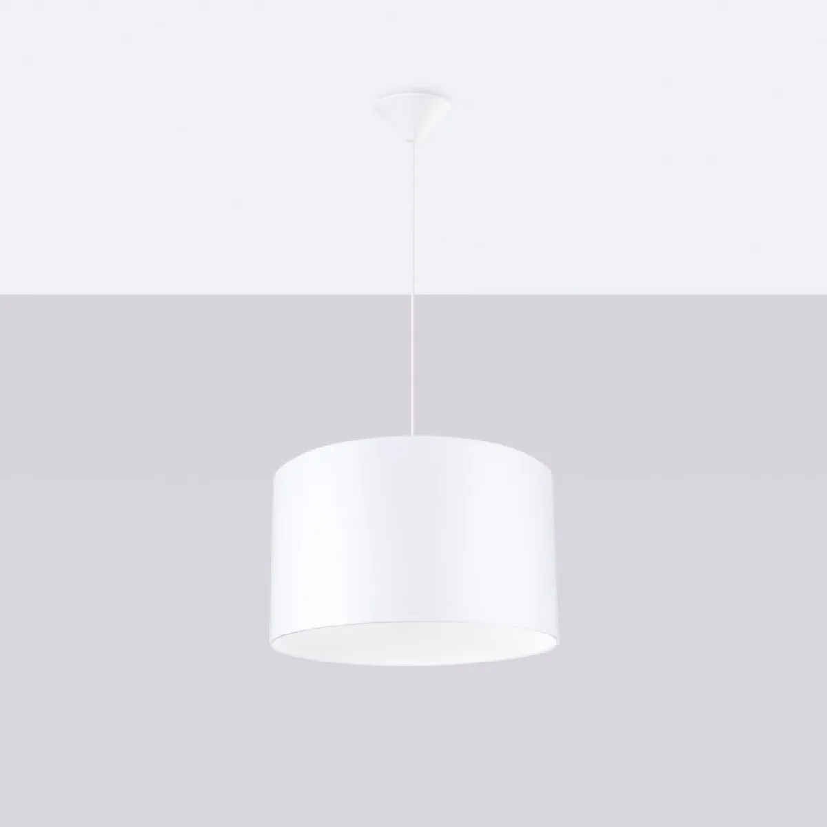 Lampe suspendue Lumyna 40 blanc 88 x 40 x 40( h x l x P en cm )