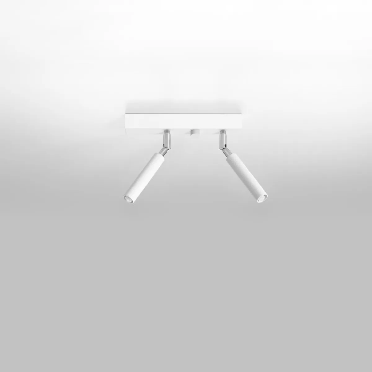 Plafonnier Zenaion 2 blanc 20 x 25 x 3( h x l x P en cm )