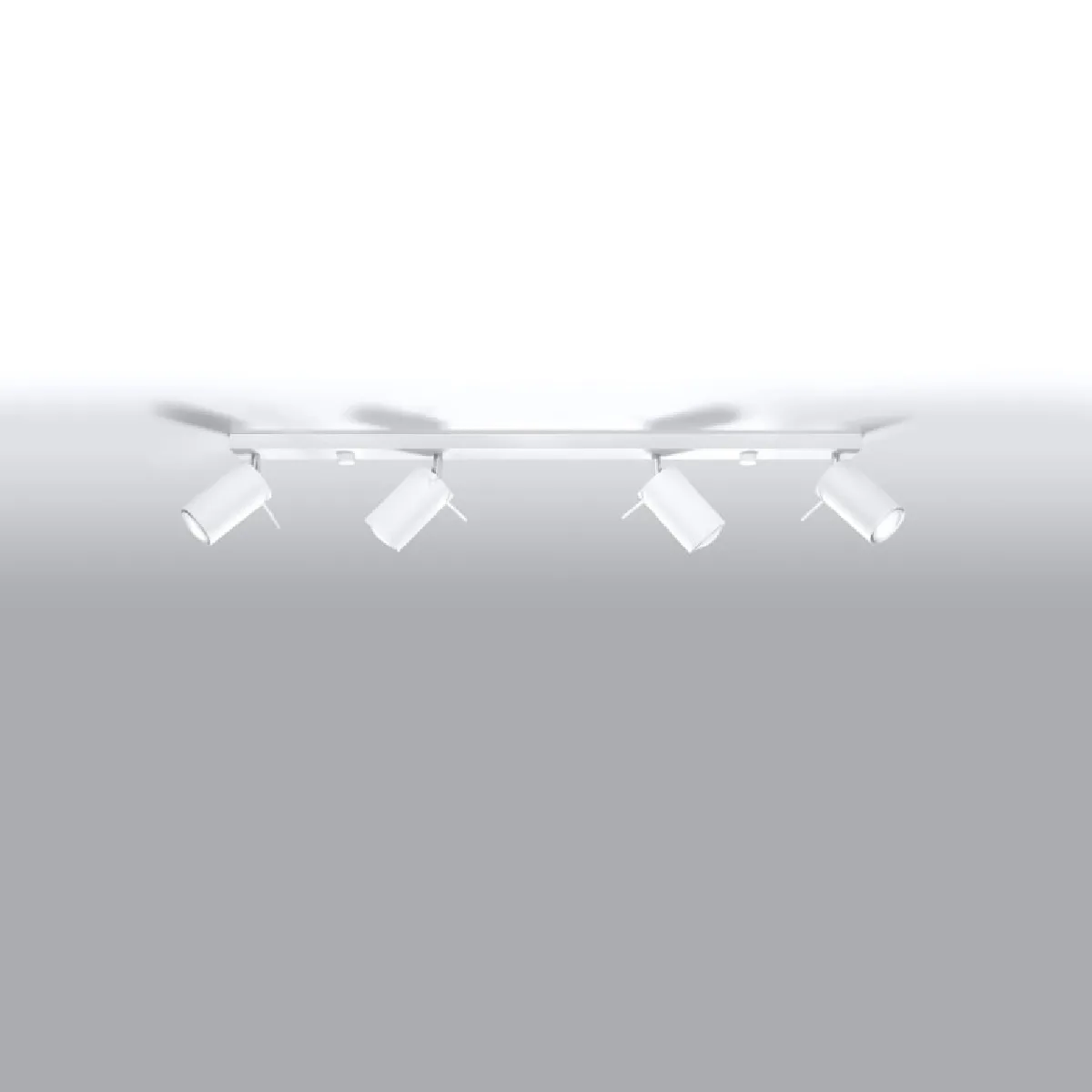 Plafonnier Veraaeen 4L blanc 16 x 80 x 6( h x l x P en cm )