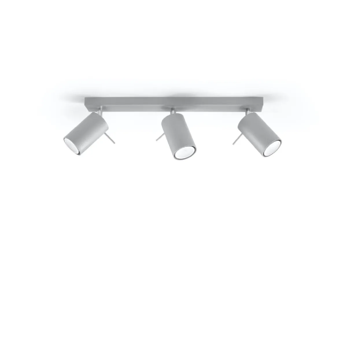 Plafonnier Veraaeen 3 gris 16 x 45 x 6( h x l x P en cm )