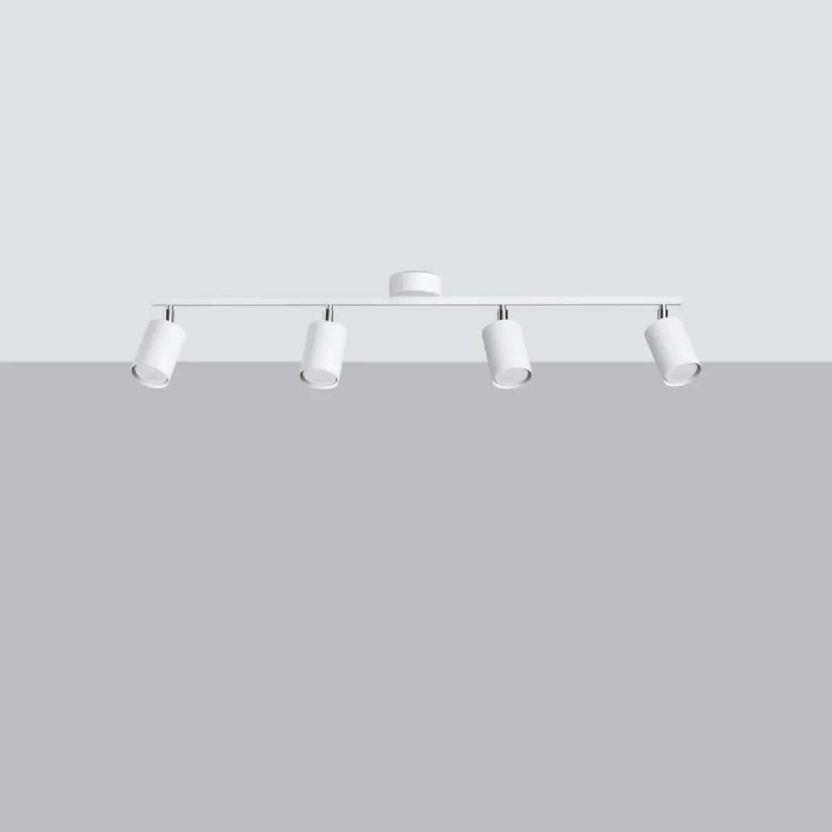 Plafonnier Noraera 4L blanc 20 x 100 x 24( h x l x P en cm )